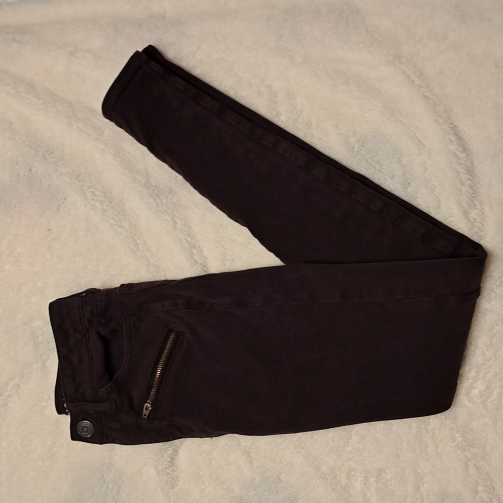 American Eagle Plum Hi-rise Jeggings